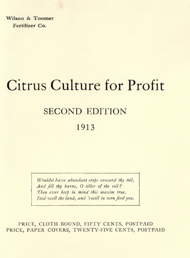 Fruit Culture Books