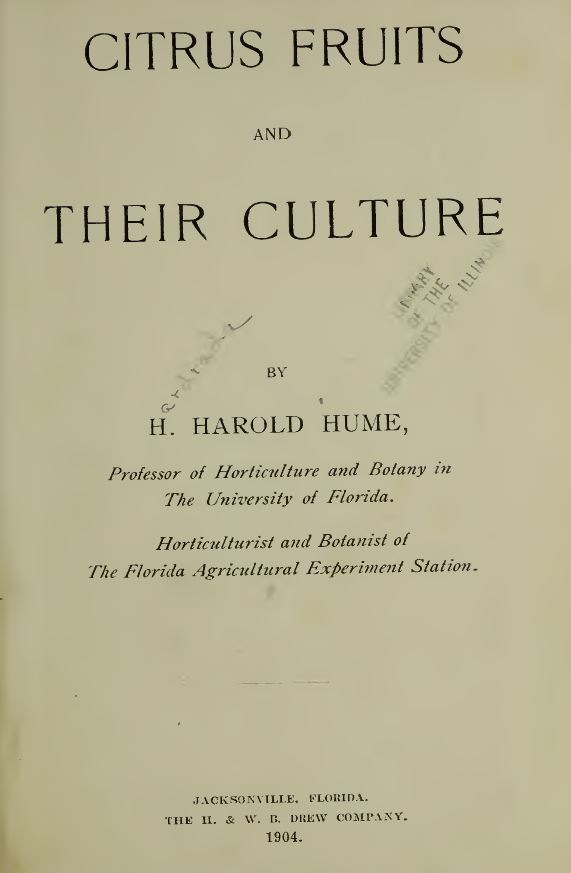 Fruit Culture Books