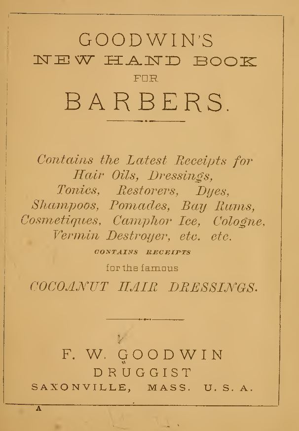 Barbers and Barber Shop Books