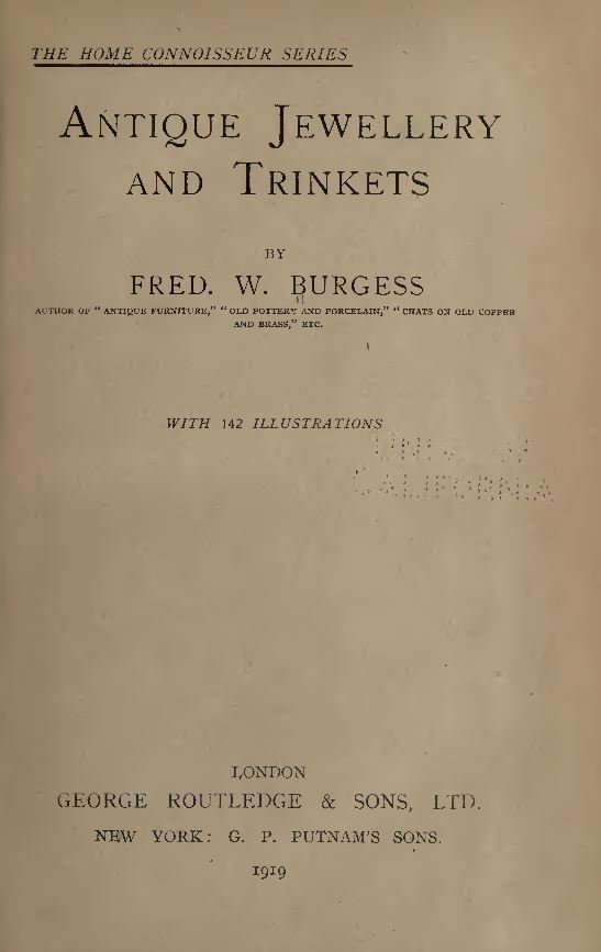 Jewelry Books