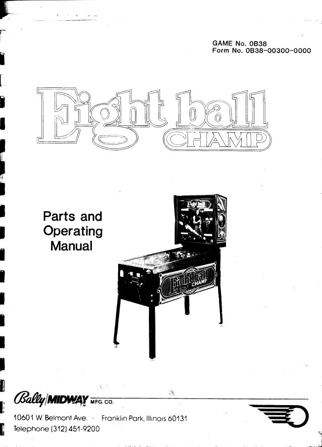 4200 Vintage Arcade Games and Pinball Manuals, Diagrams, Schematics
