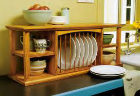 Dish Organizer Plans, An Easy Wood Project For Your Kitchen - Click Image to Close