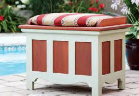 Outdoor Storage Bench Plans, Backyard Project Wood Plans - Click Image to Close