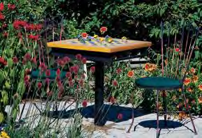 Garden Game Table Plans, Fun Backyard Project Plans