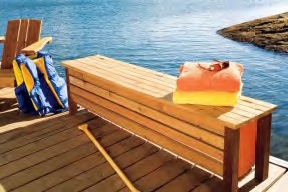 Water Toy Dock Storage Wood Plans, Outdoor Woodworking Plans